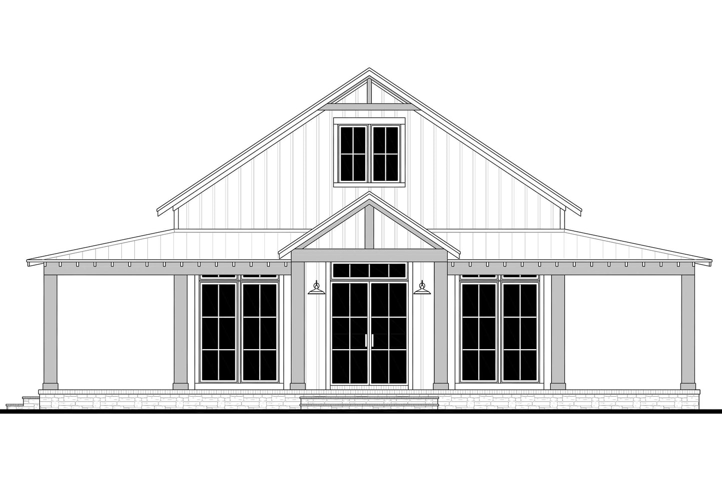Old Town Creek House Plan House Plan Zone