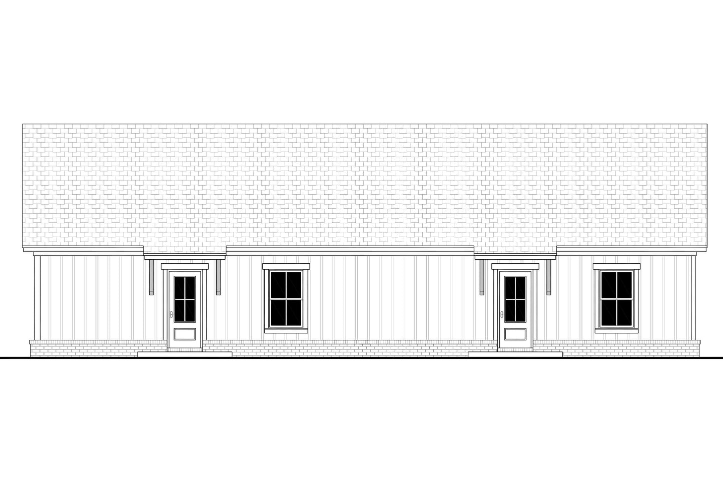 Reese Duplex Plan House Plan Zone