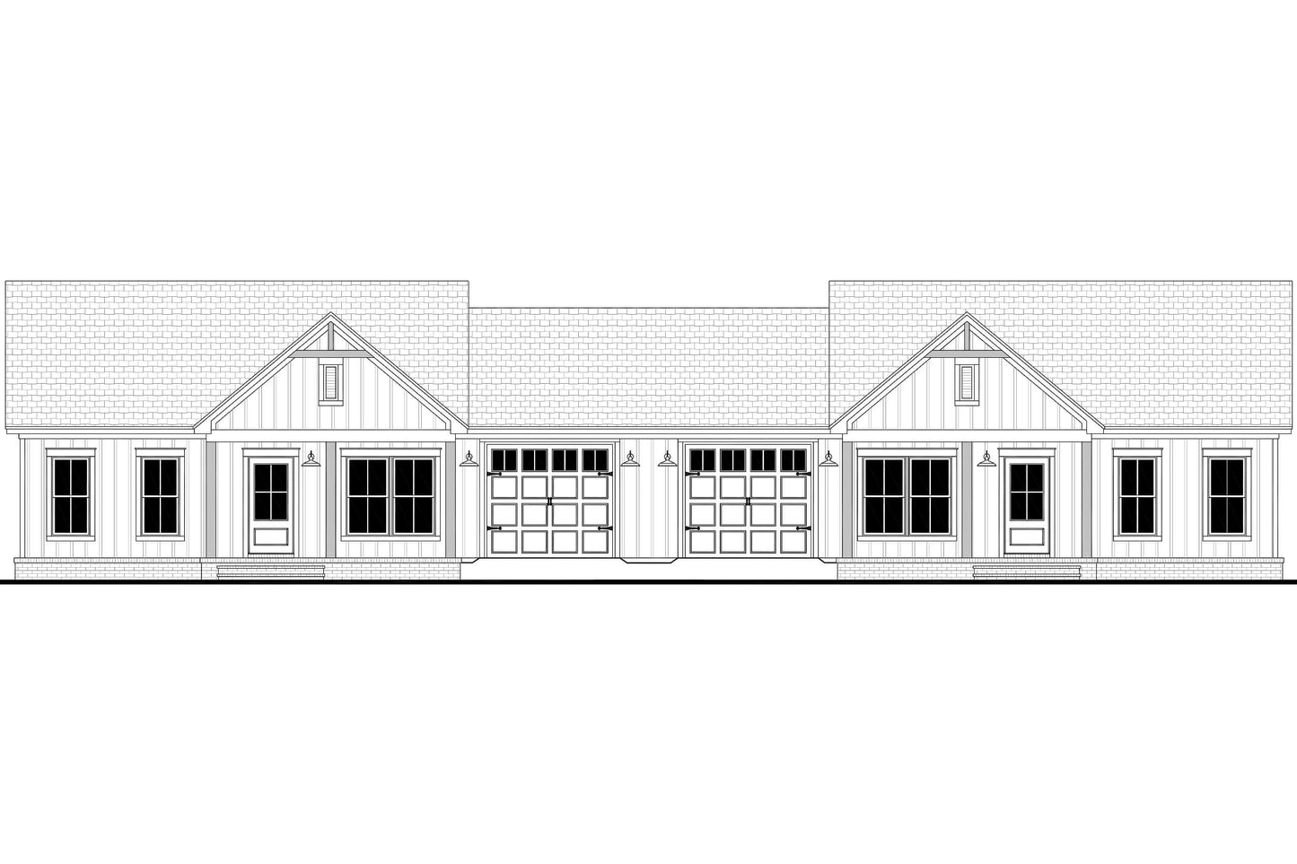 Richburg Duplex Plan House Plan Zone