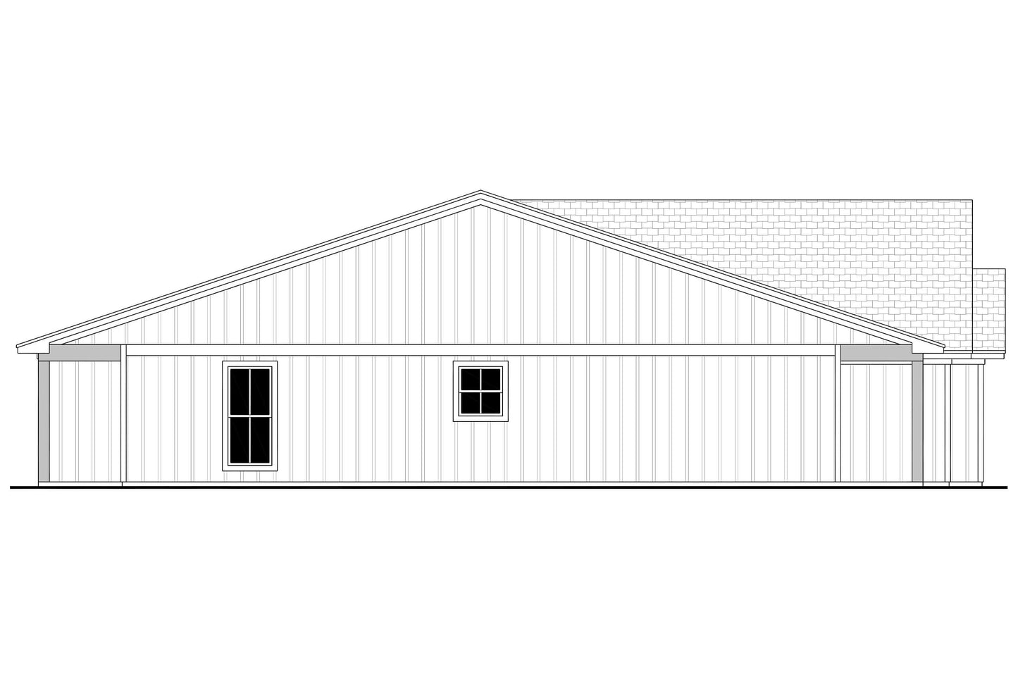 Northern Pine Duplex Plan House Plan Zone