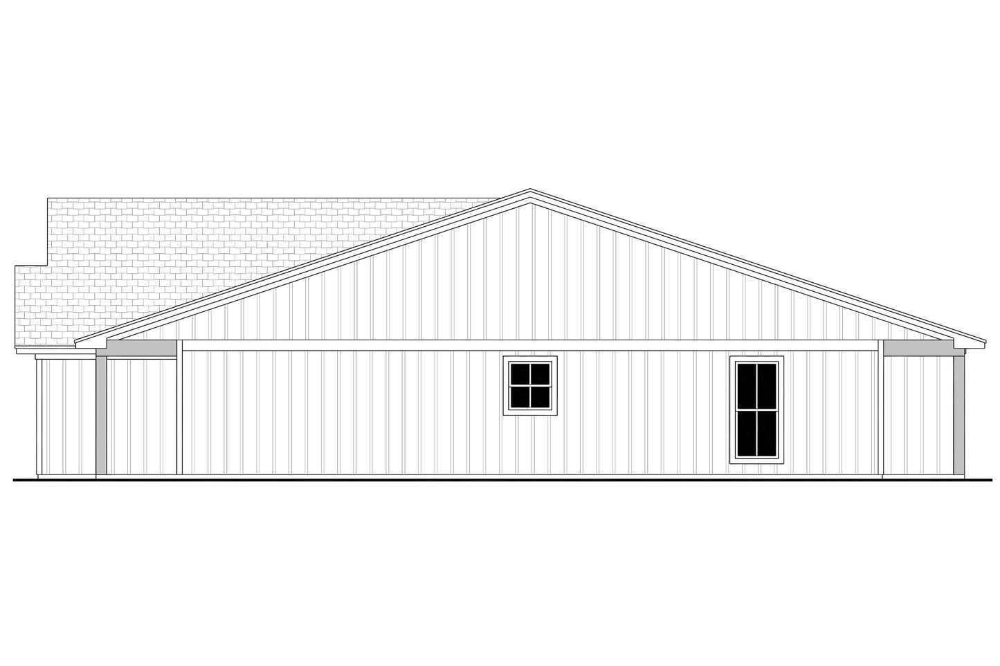 Northern Pine Duplex Plan House Plan Zone