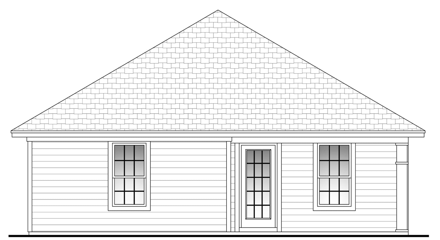 Palmer House Plans 1200-2 House Plan Zone