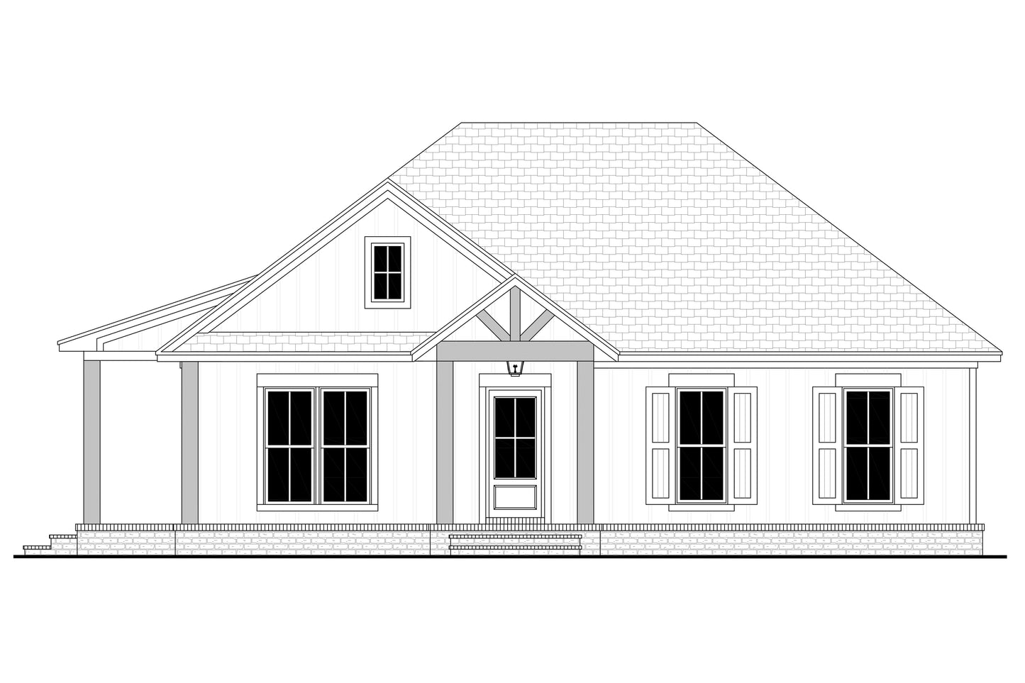 Marshall House Plan 1292 House Plan Zone