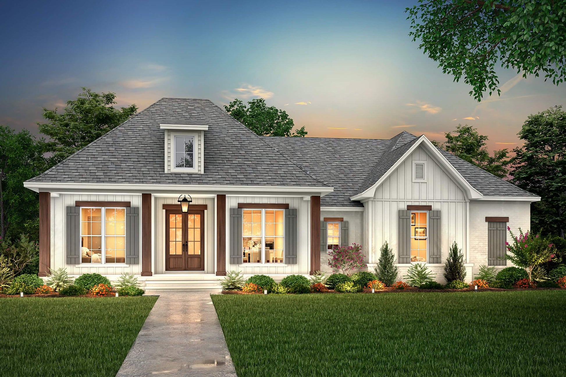 River Trace House Plan House Plan Zone