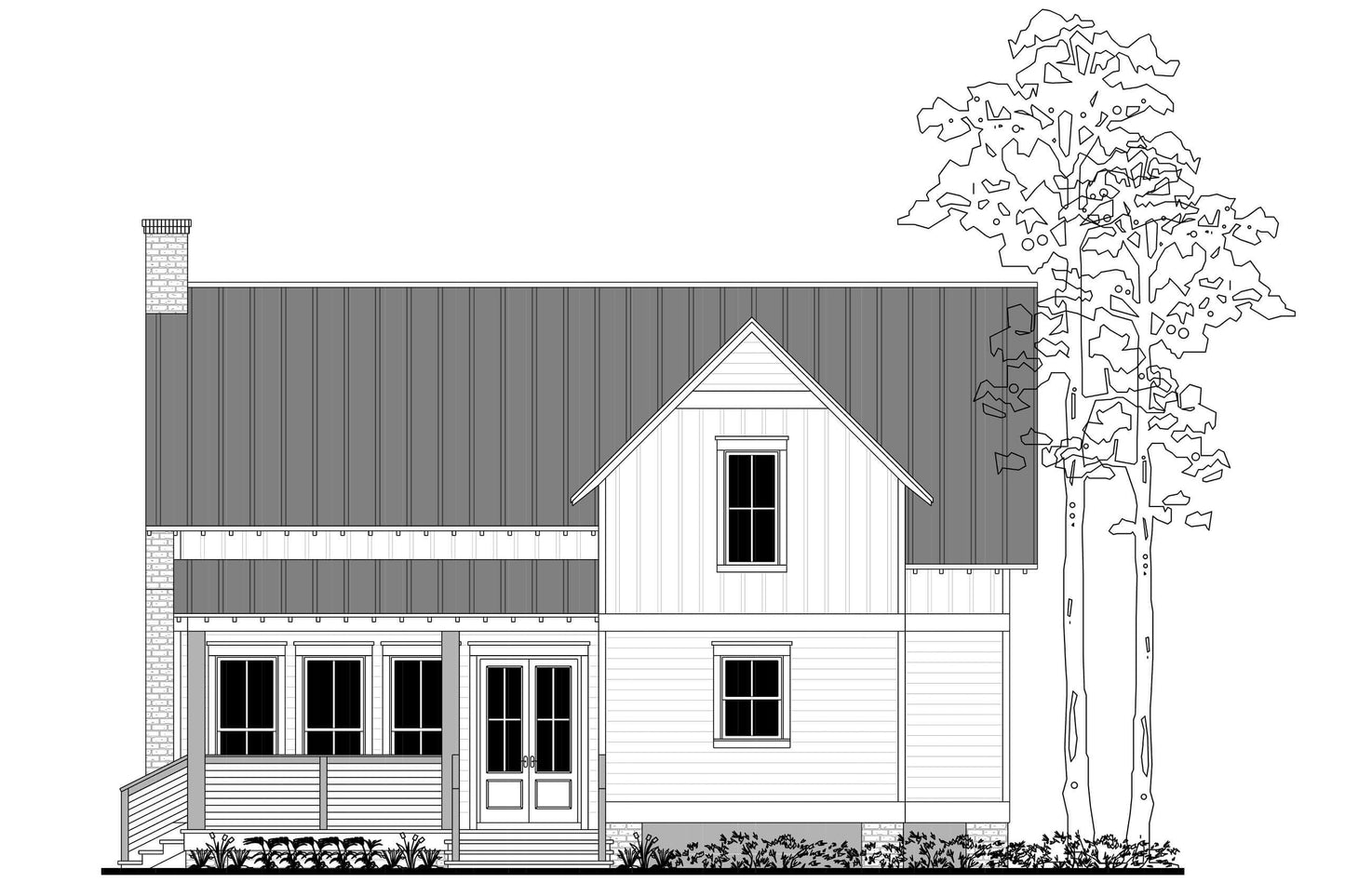 Danforth House Plan - House Plans - Floor Plans - House Plan Zone