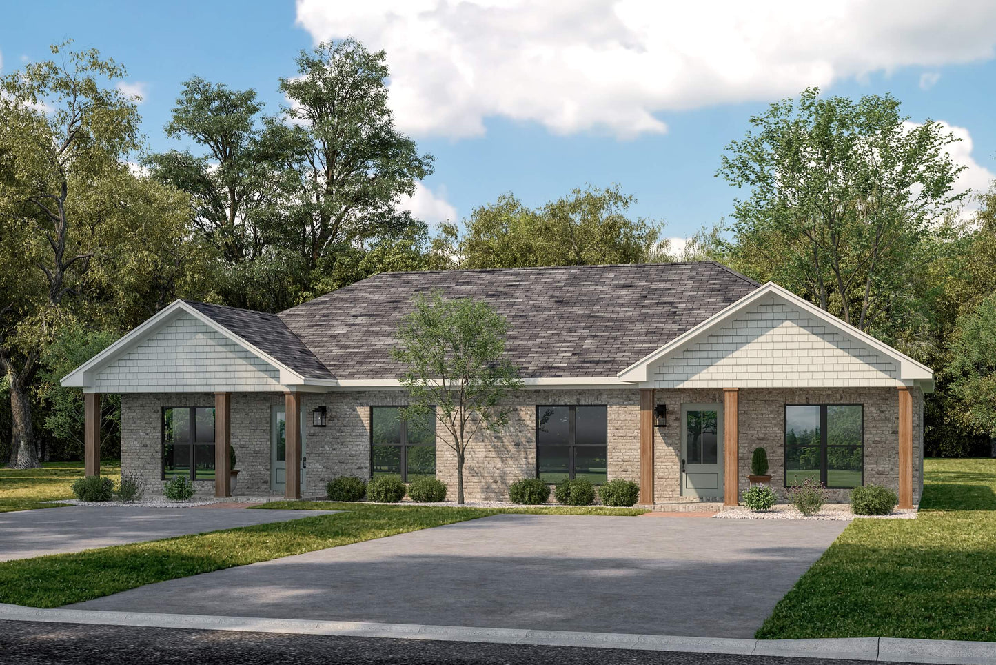 Niko Duplex Plan House Plan Zone
