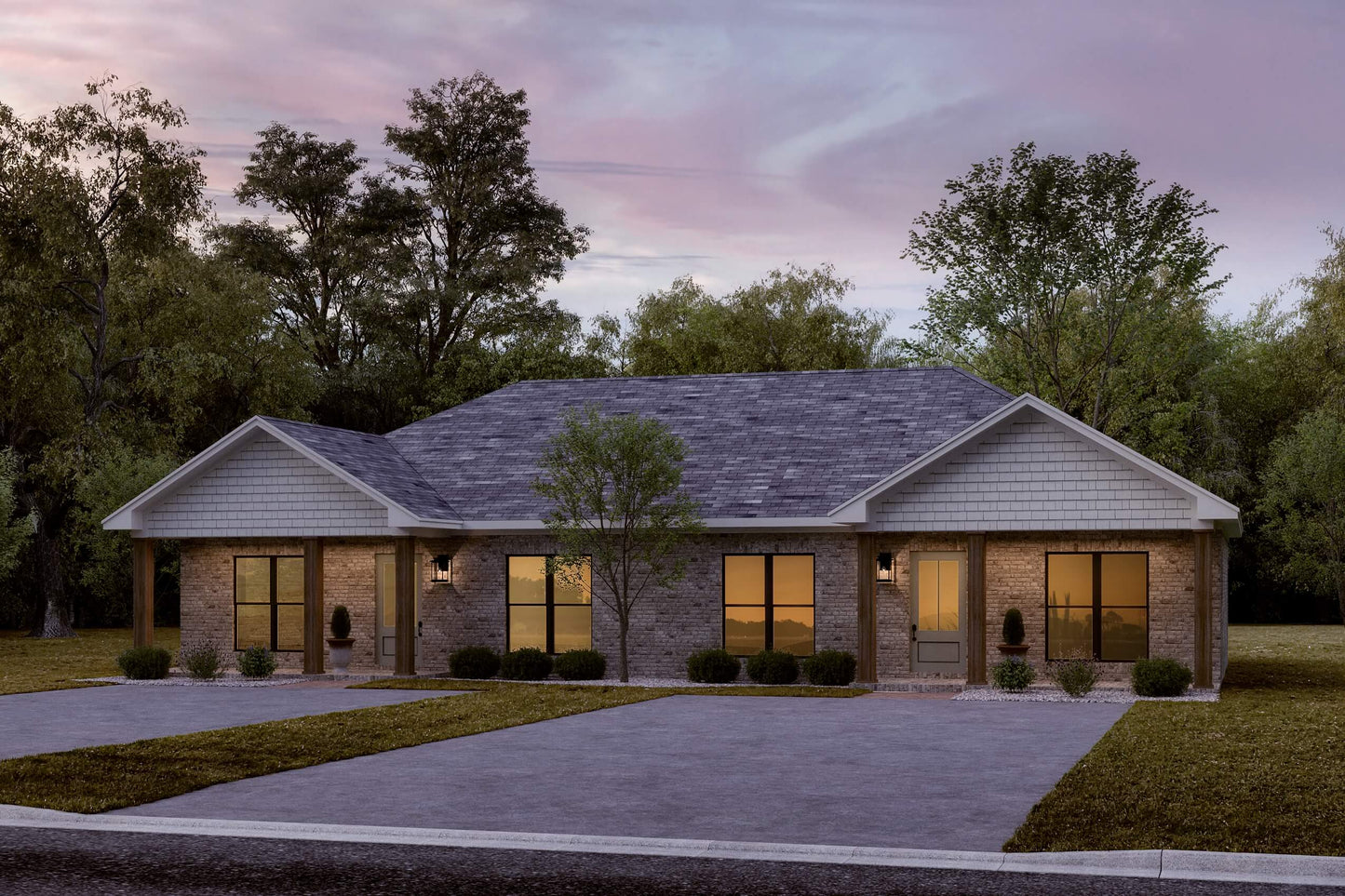 Niko Duplex Plan House Plan Zone