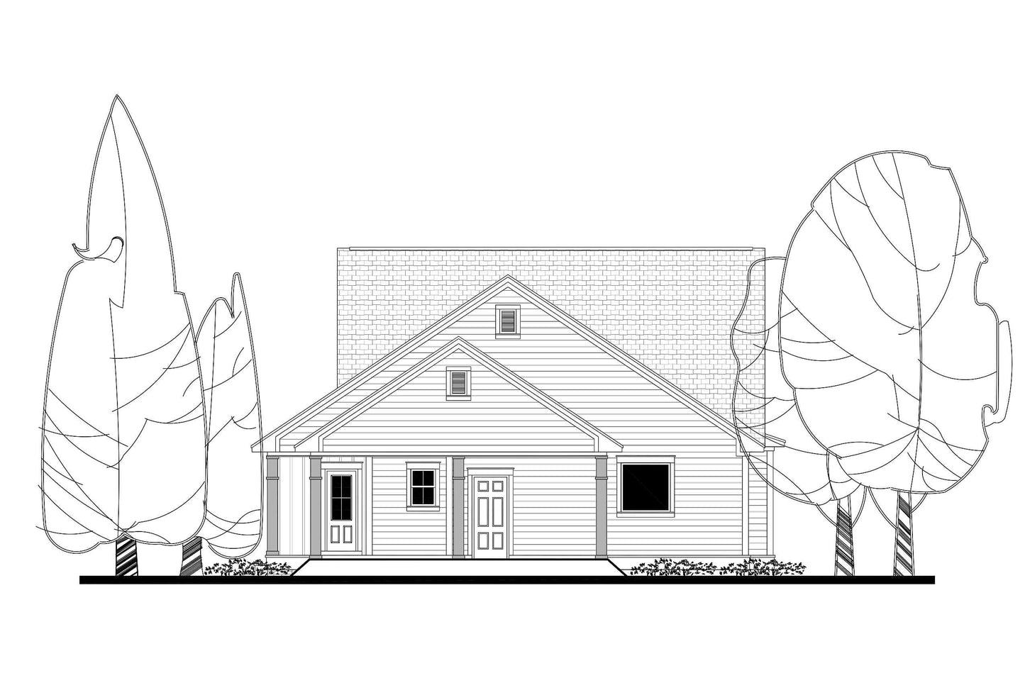 Cottonwood Lane House Plan - House Plans - Floor Plans - House Plan Zone