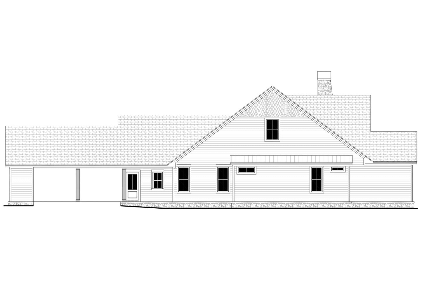 Hopewell House Plan House Plan Zone
