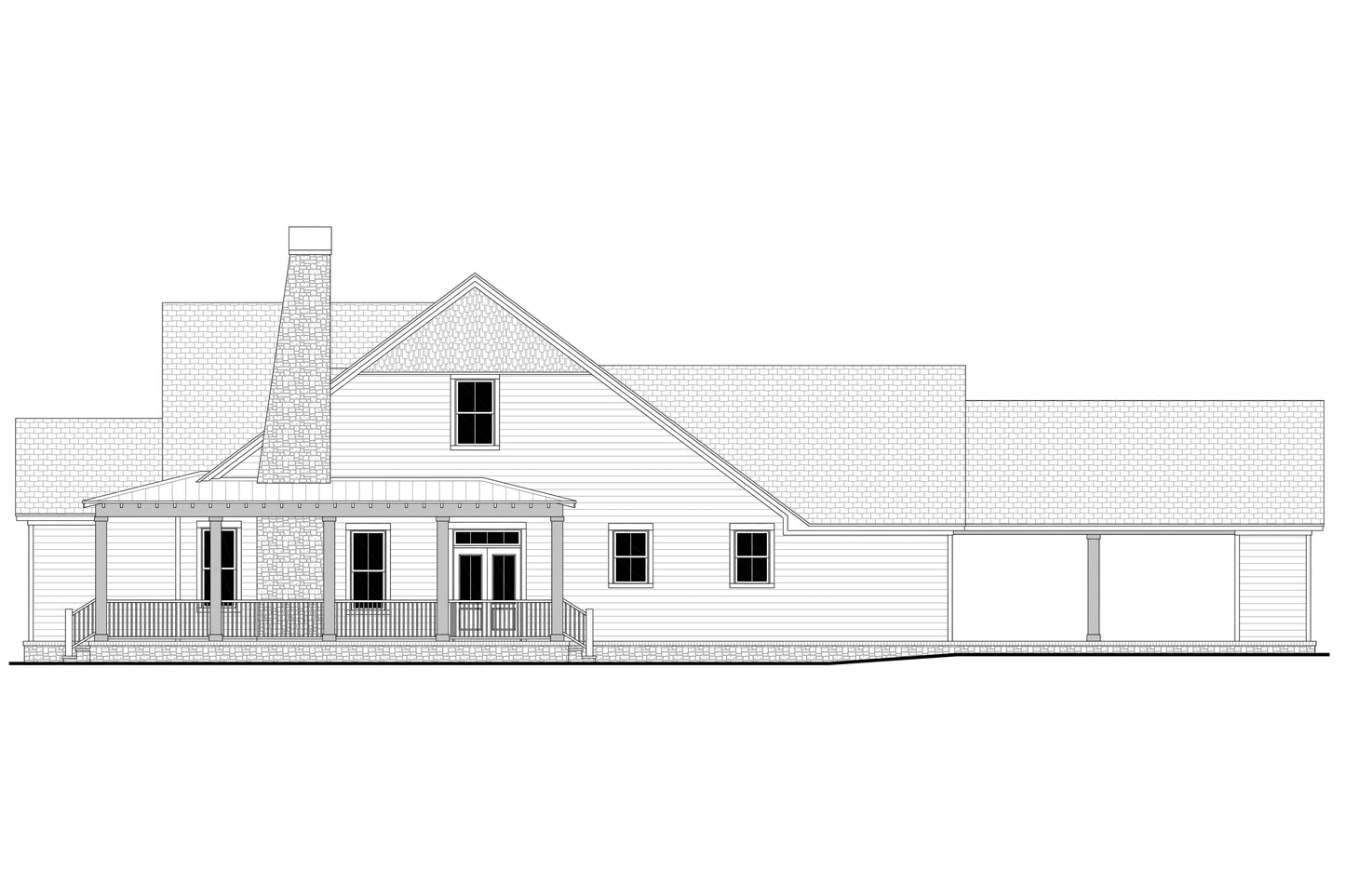 Hopewell House Plan House Plan Zone