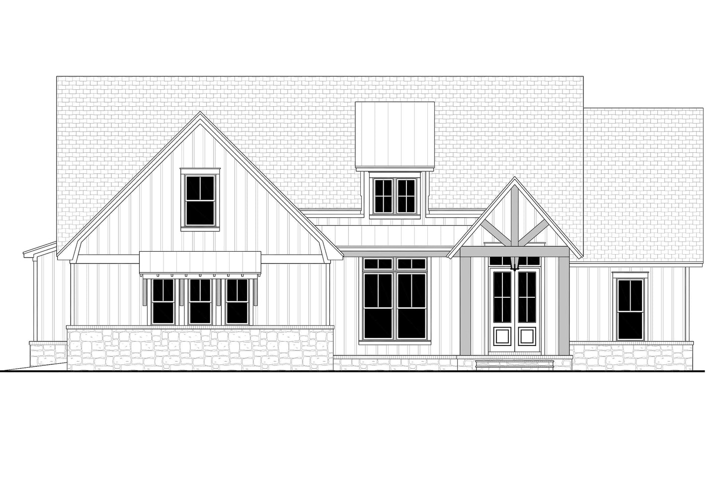 Richmond Avenue House Plan House Plan Zone