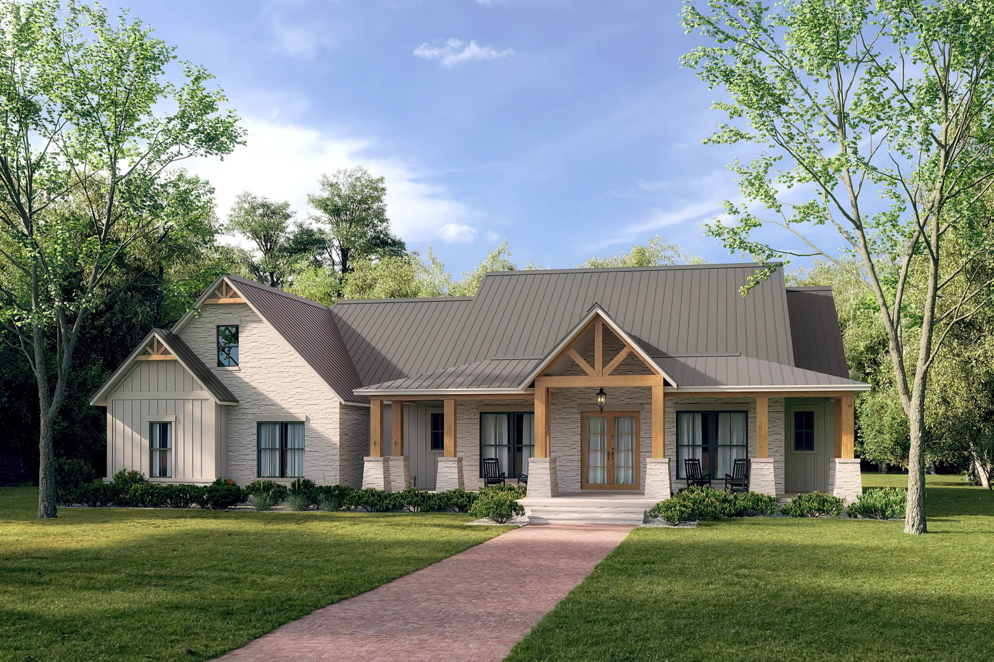Barton Hills House Plan House Plan Zone