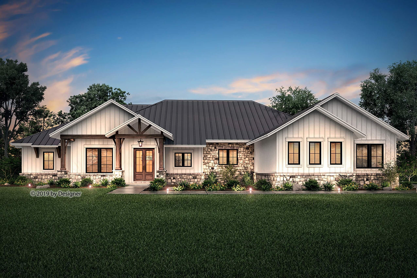 Amarillo House Plan - House Plans - Floor Plans - House Plan Zone