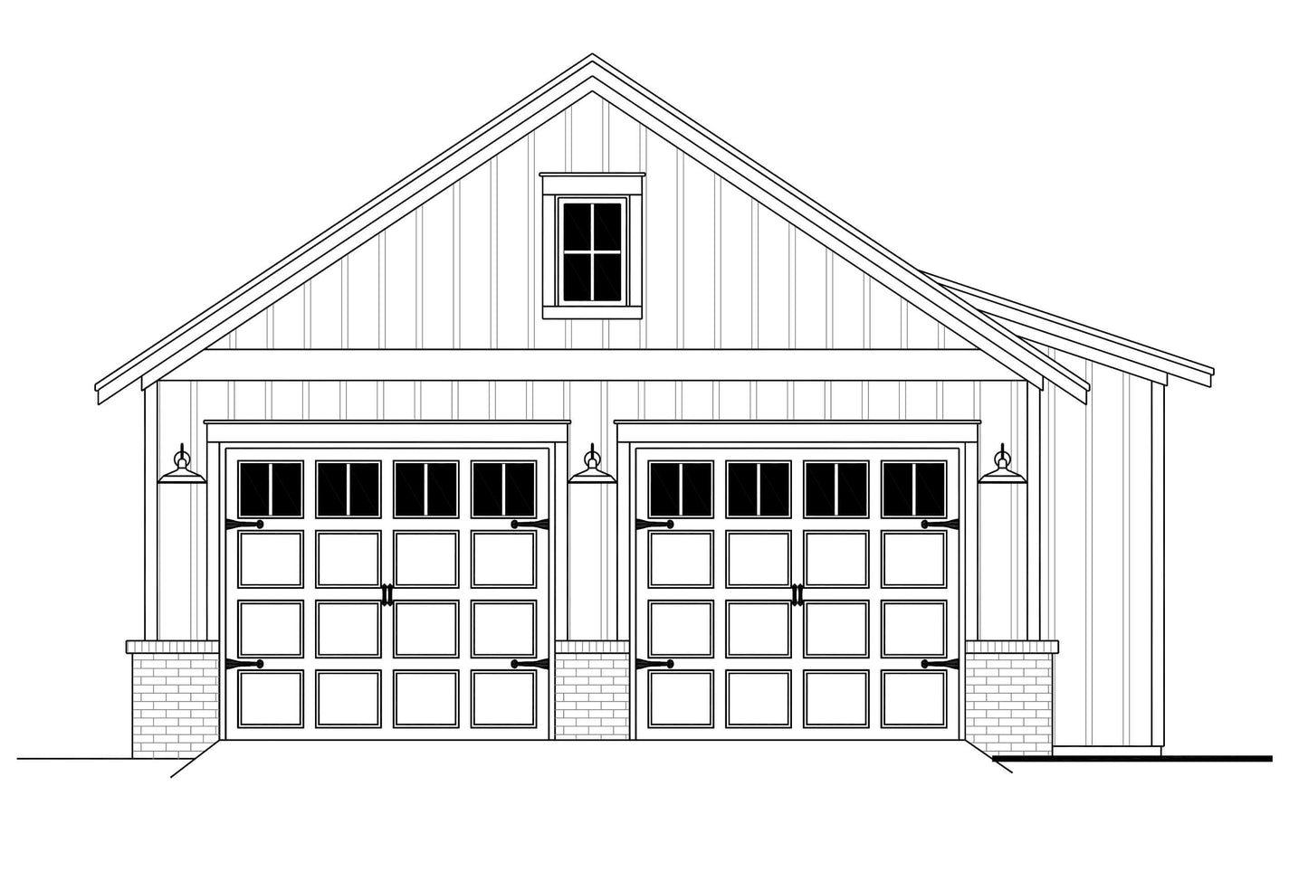 Martin Garage Plan G-661 House Plan Zone