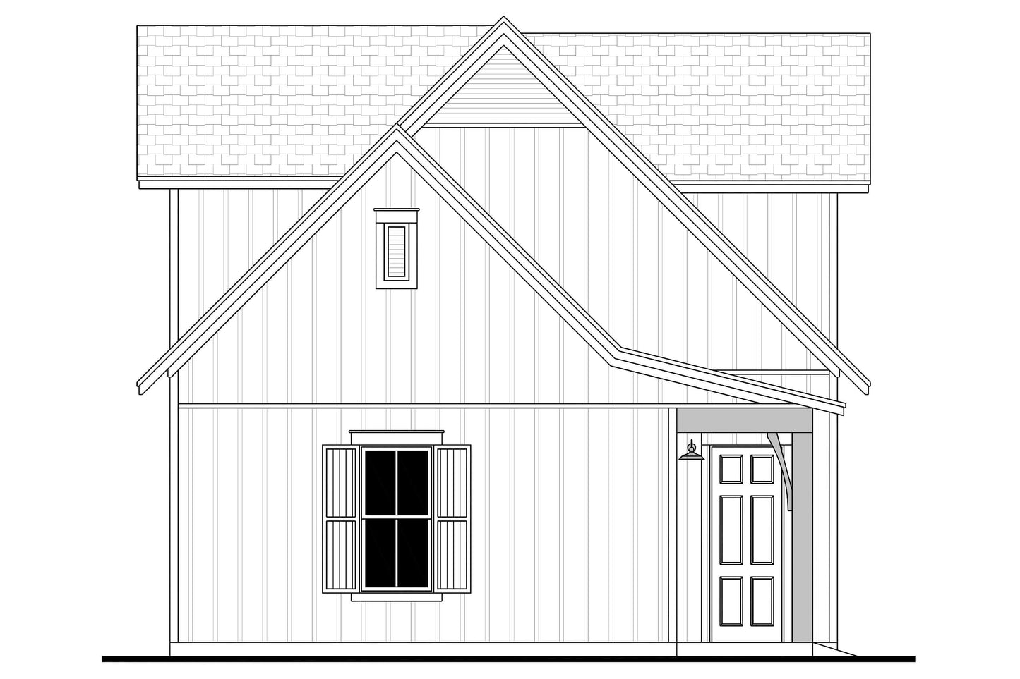 Carriage Hills Garage Plan G522-S House Plan Zone