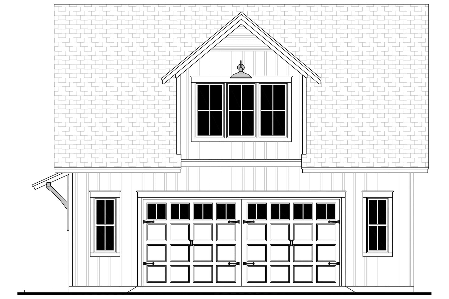 Shire Street Garage Plan G522-S House Plan Zone