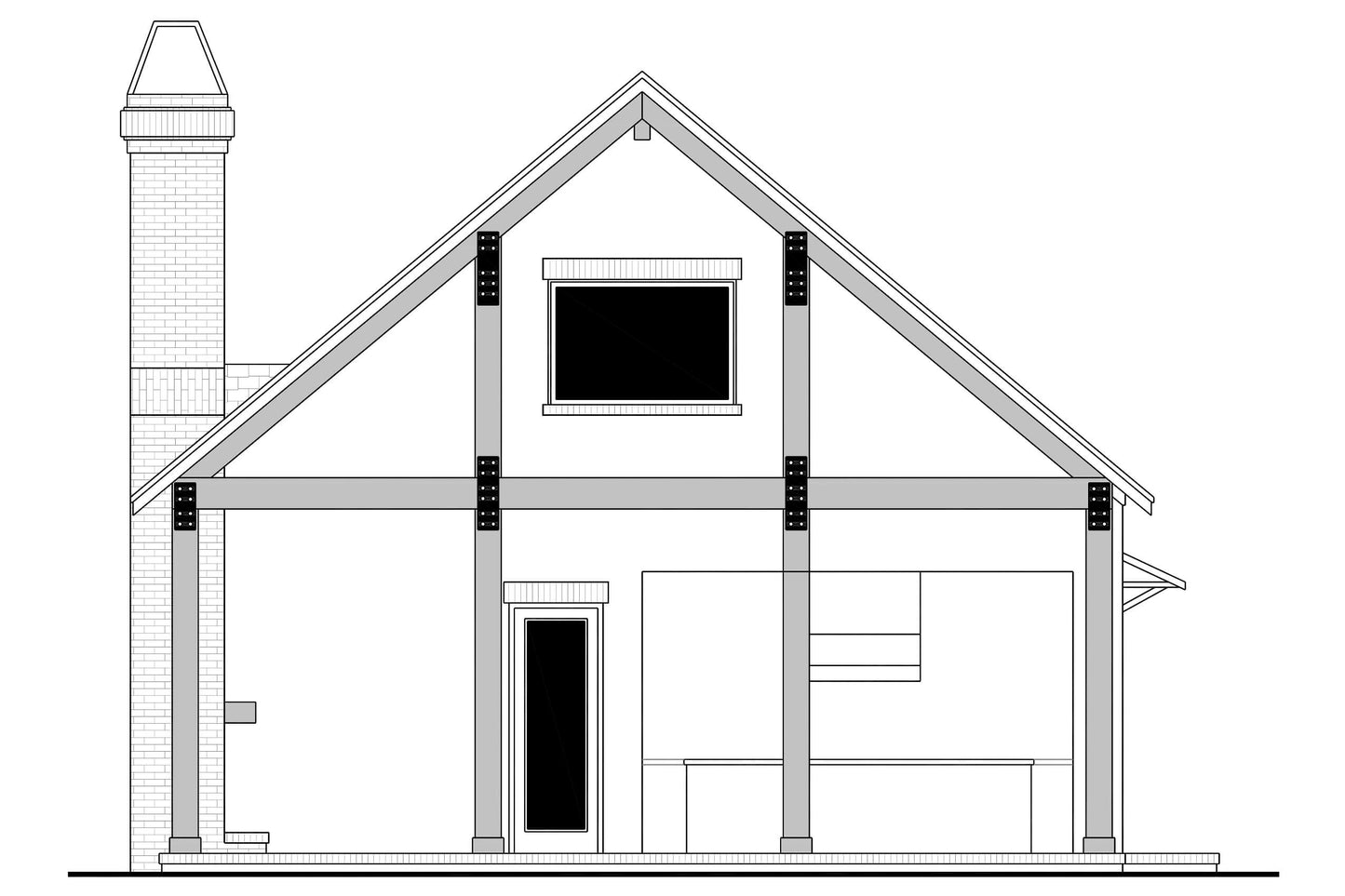 Albany Pool House House Plan Zone