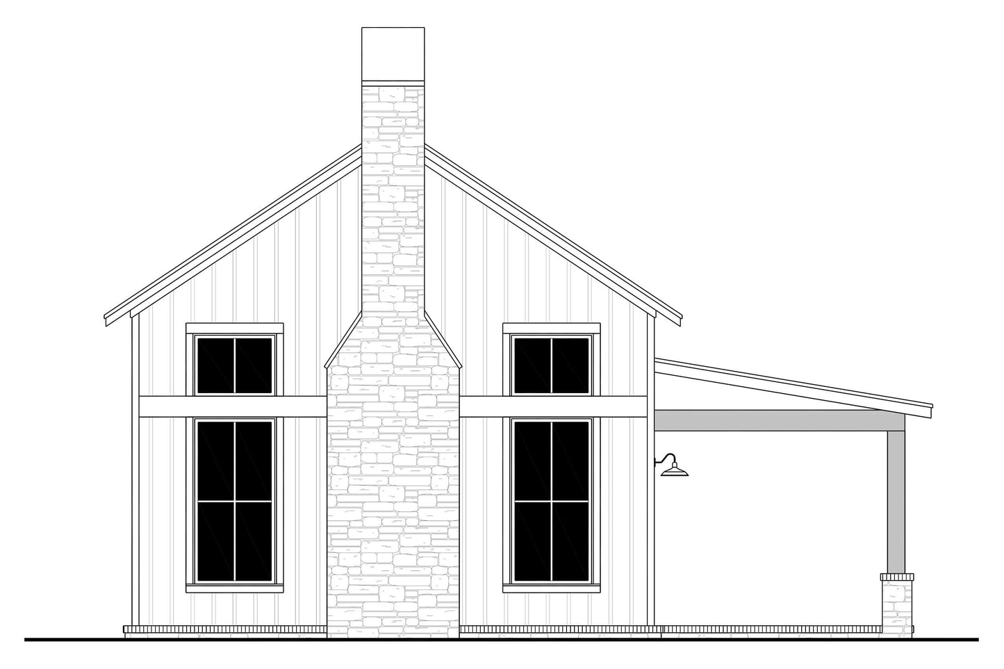 Oasis Pool House House Plan Zone 
