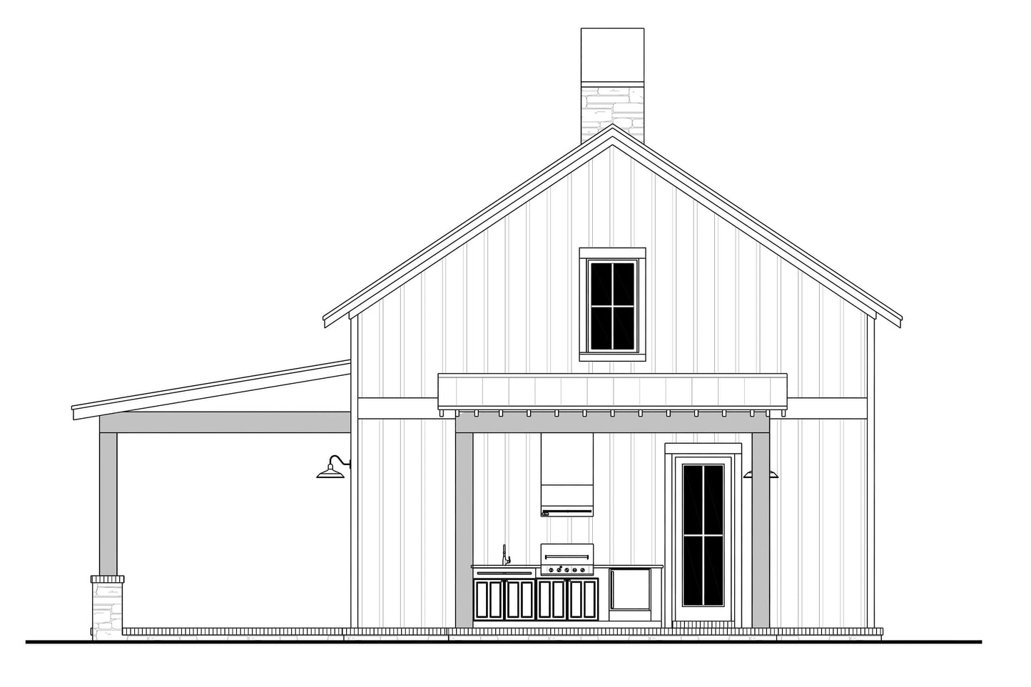 Oasis Pool House House Plan Zone 