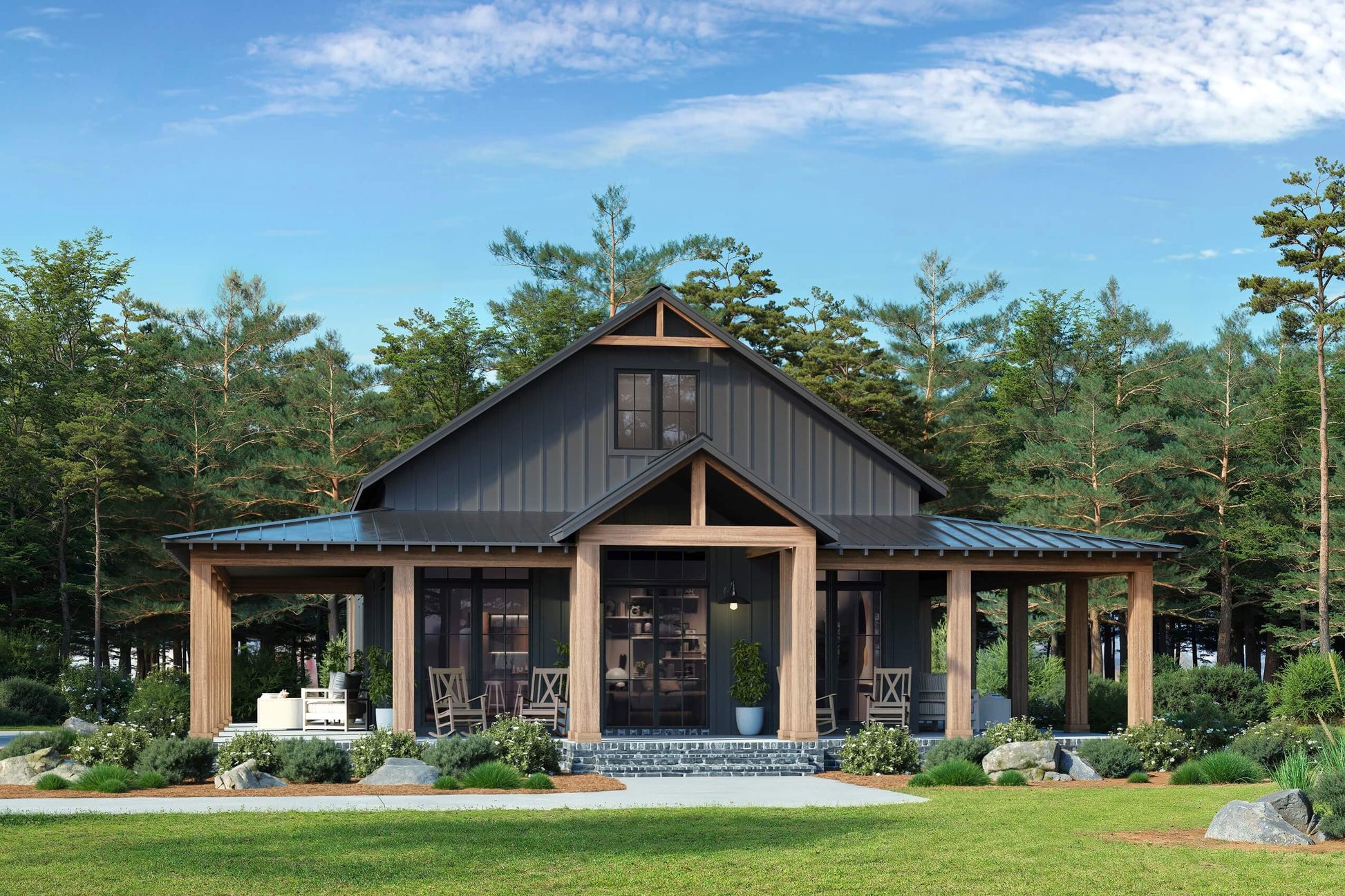 Old Town Creek House Plan House Plan Zone 