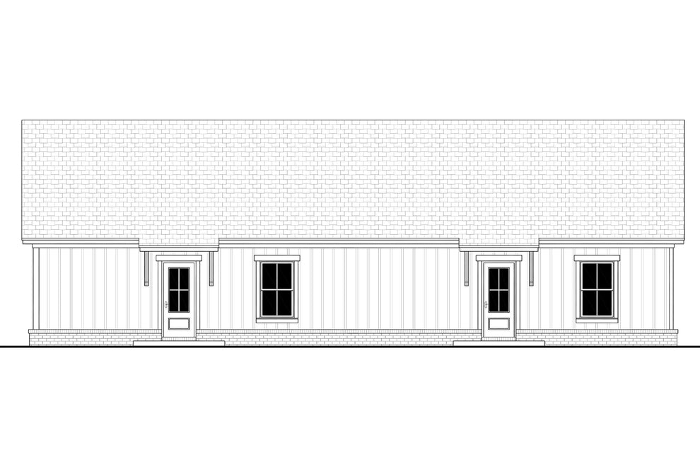 Reese Duplex Plan House Plan Zone 