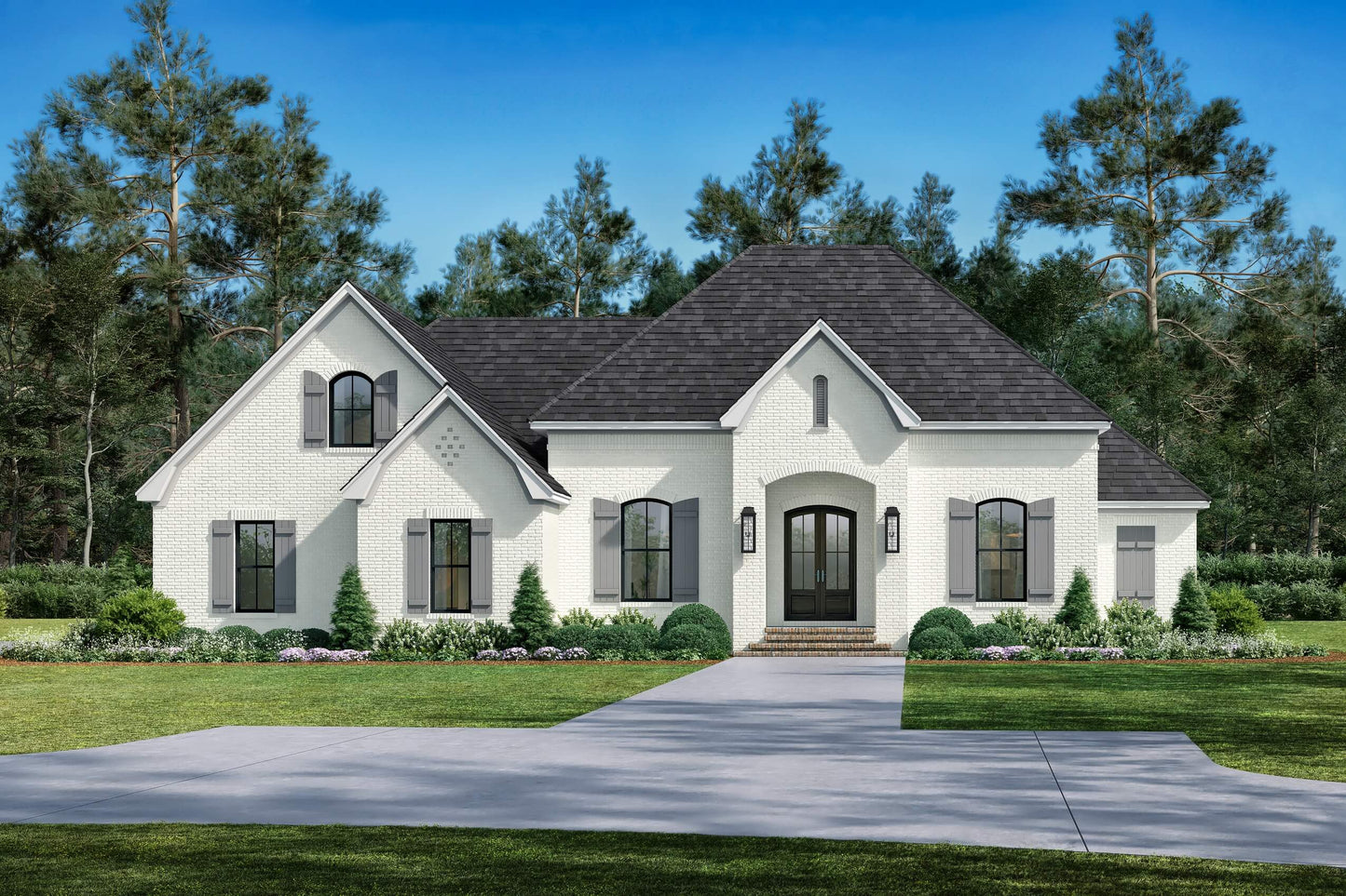 Chalmette Court House Plan House Plan Zone 