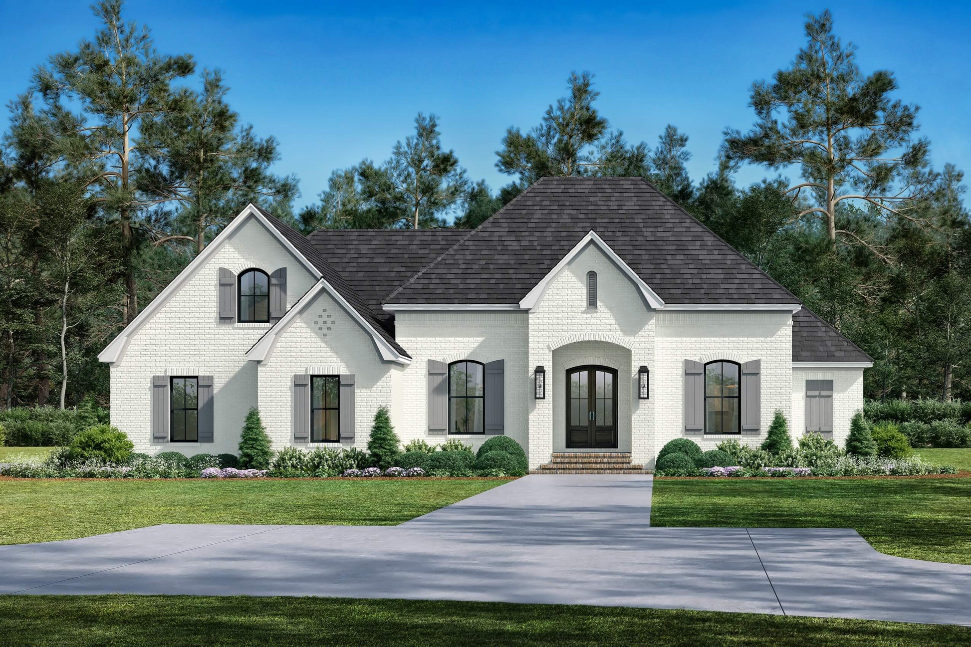 Chalmette Court House Plan House Plan Zone 