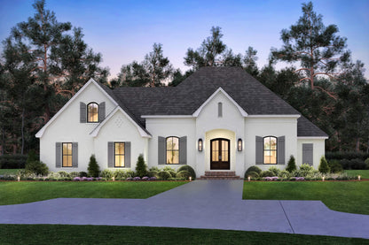 Chalmette Court House Plan House Plan Zone 