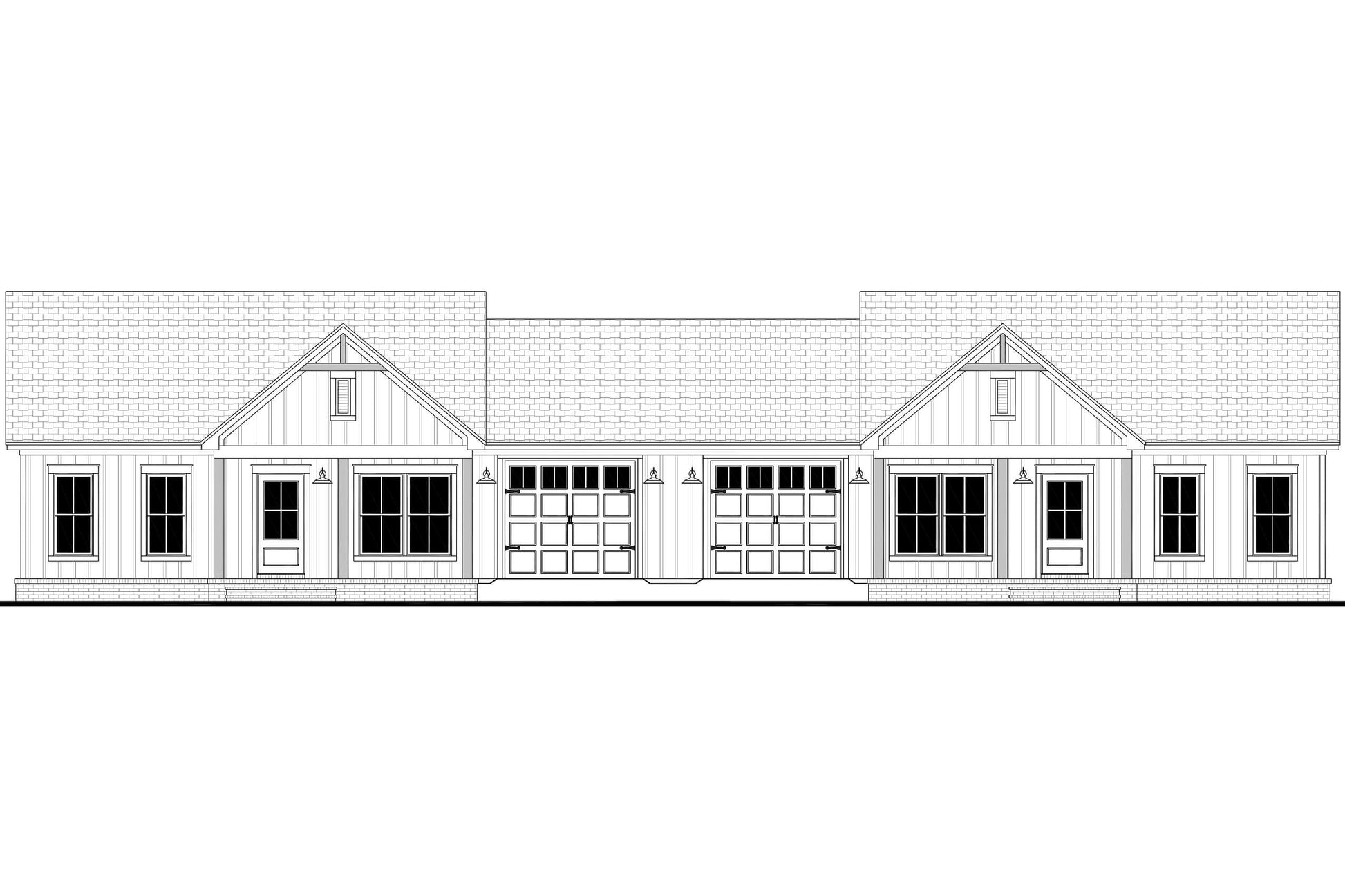Richburg Duplex Plan House Plan Zone 