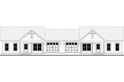 Richburg Duplex Plan House Plan Zone 