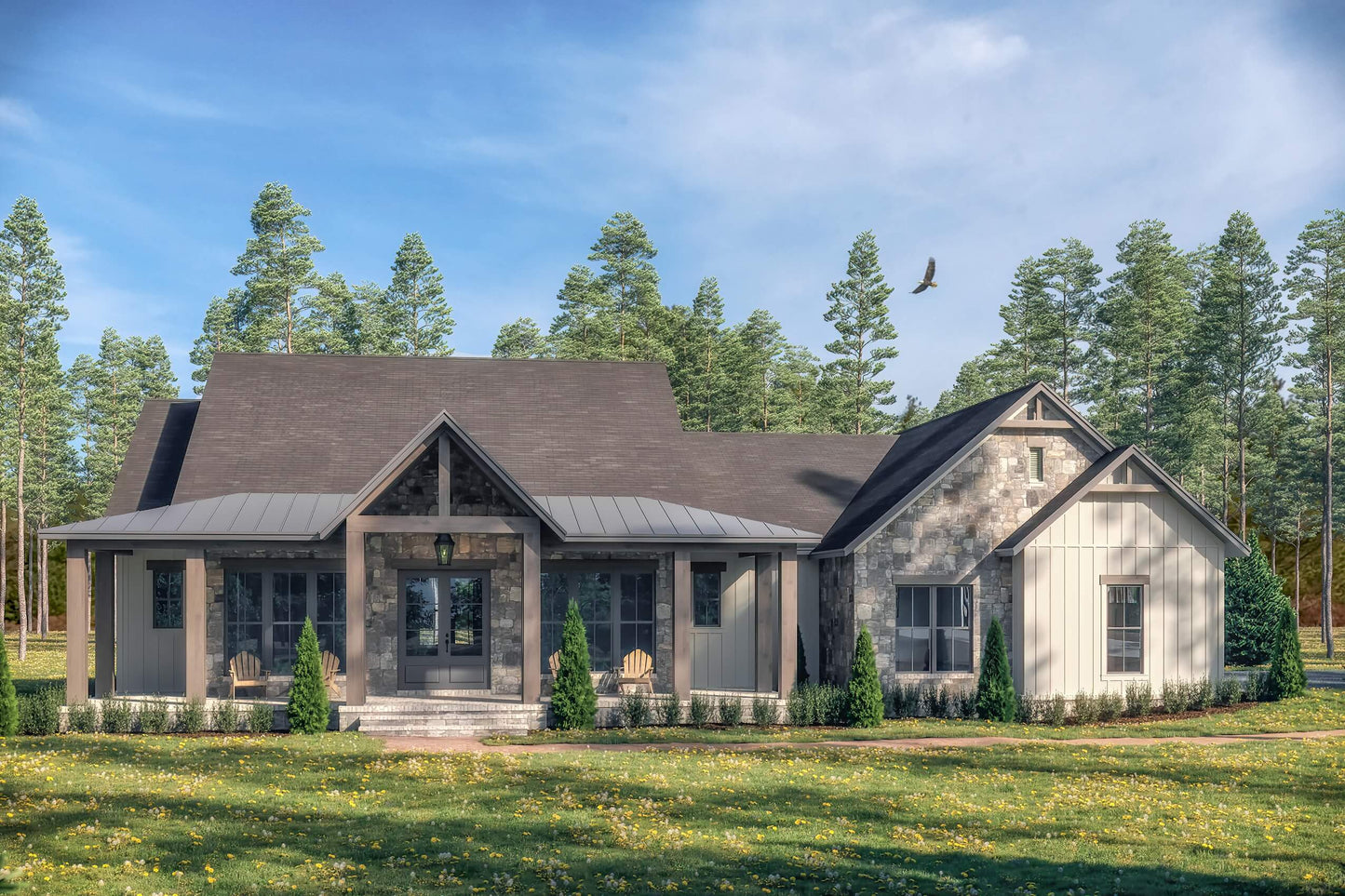 Pine Creek House Plan House Plan Zone 