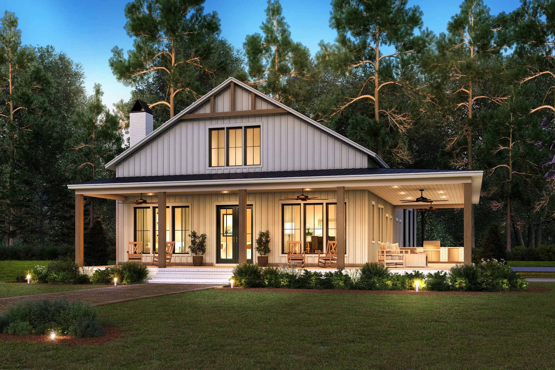 Hickory Grove House Plan House Plan Zone 