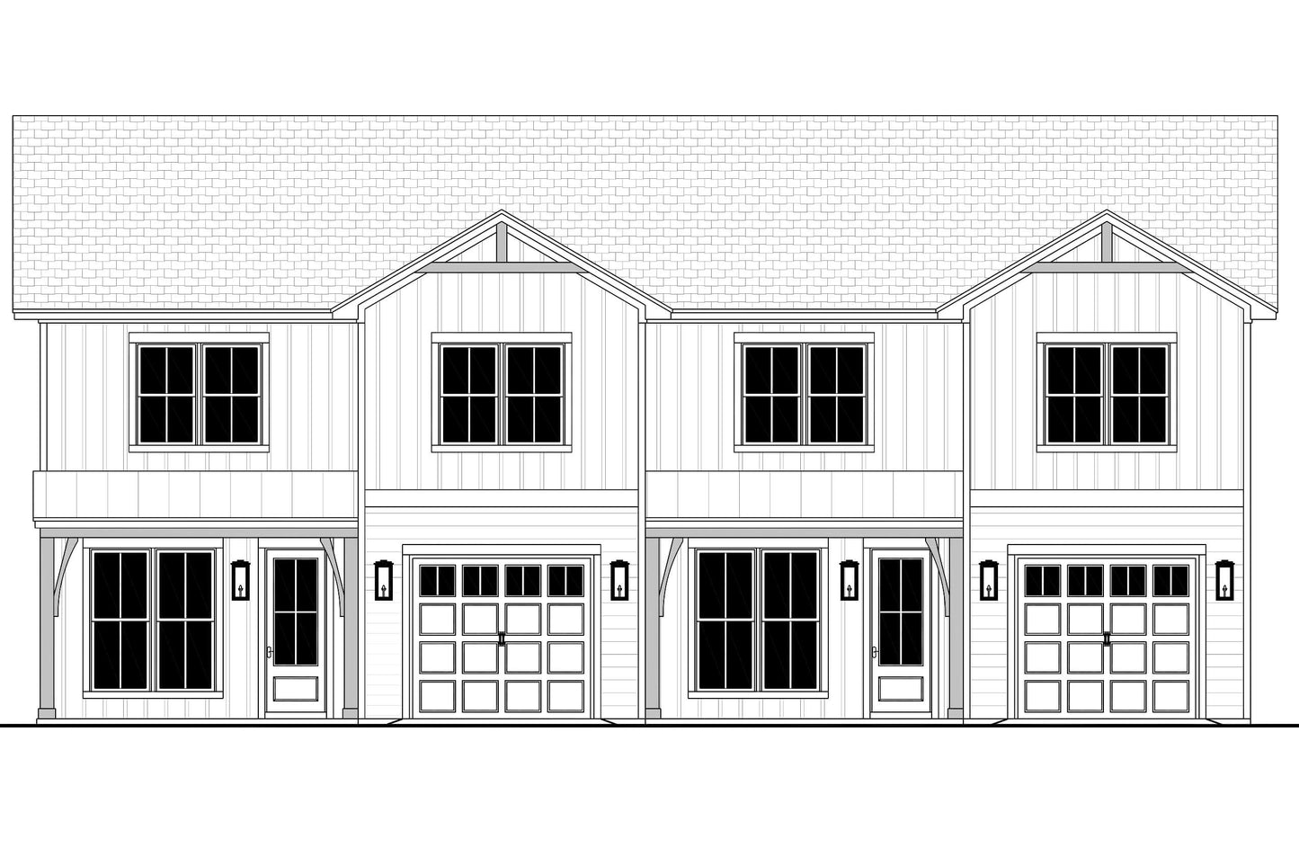 Evans Duplex Plan House Plan Zone 