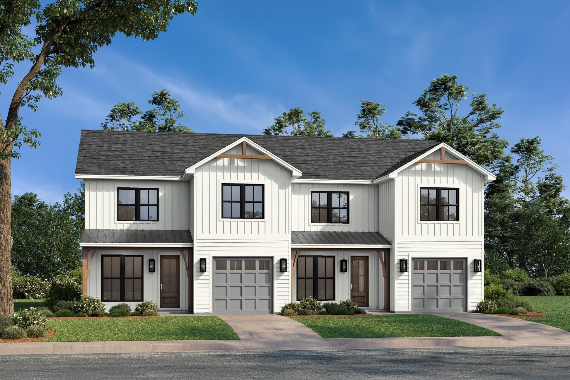 Evans Duplex Plan House Plan Zone 