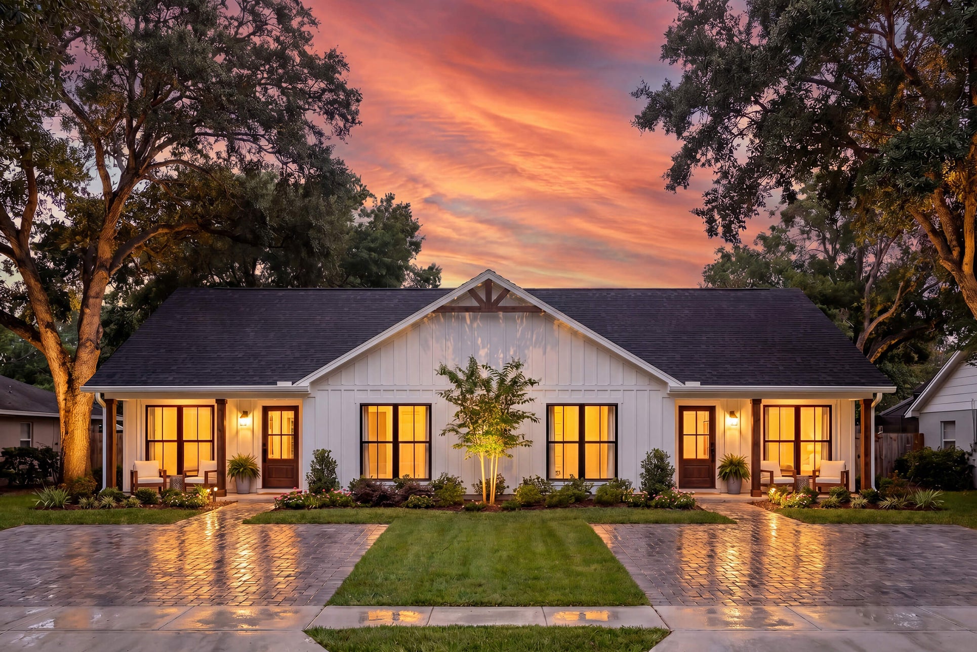 Ashton Hollow Duplex Plan House Plan Zone 