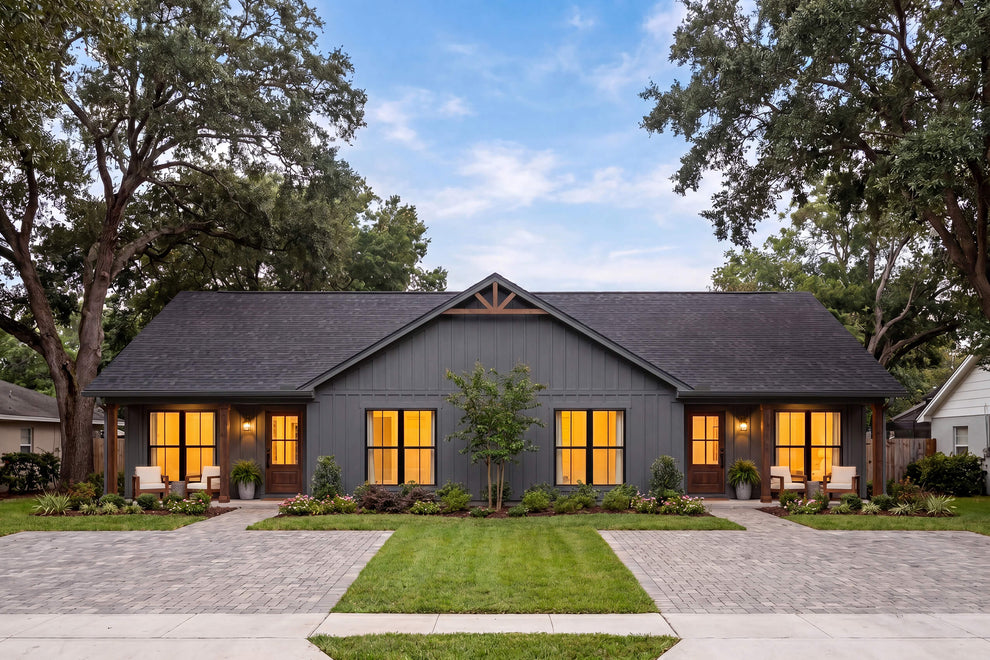 Ashton Hollow Duplex Plan House Plan Zone 