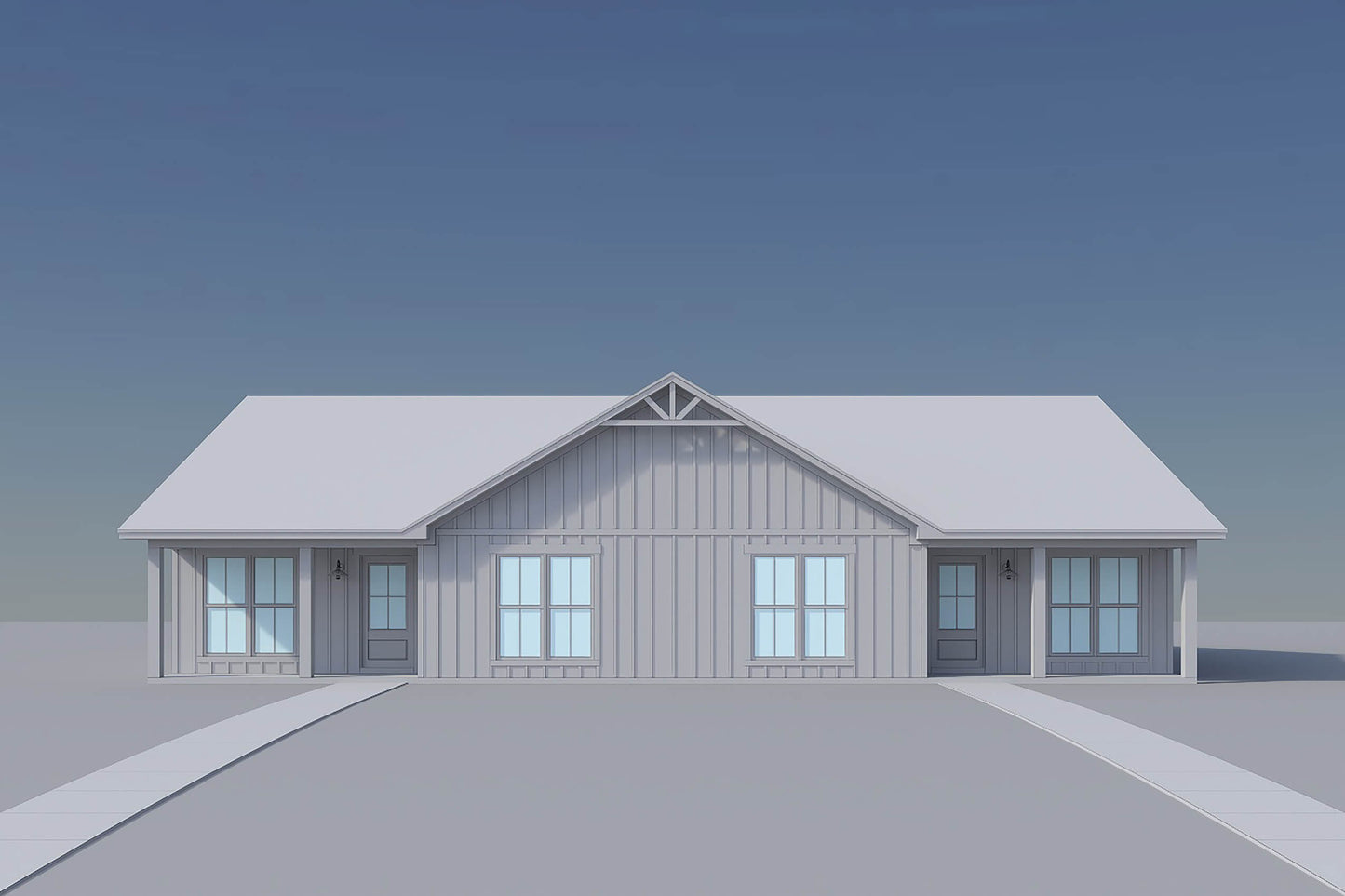 Ashton Hollow Duplex Plan House Plan Zone 