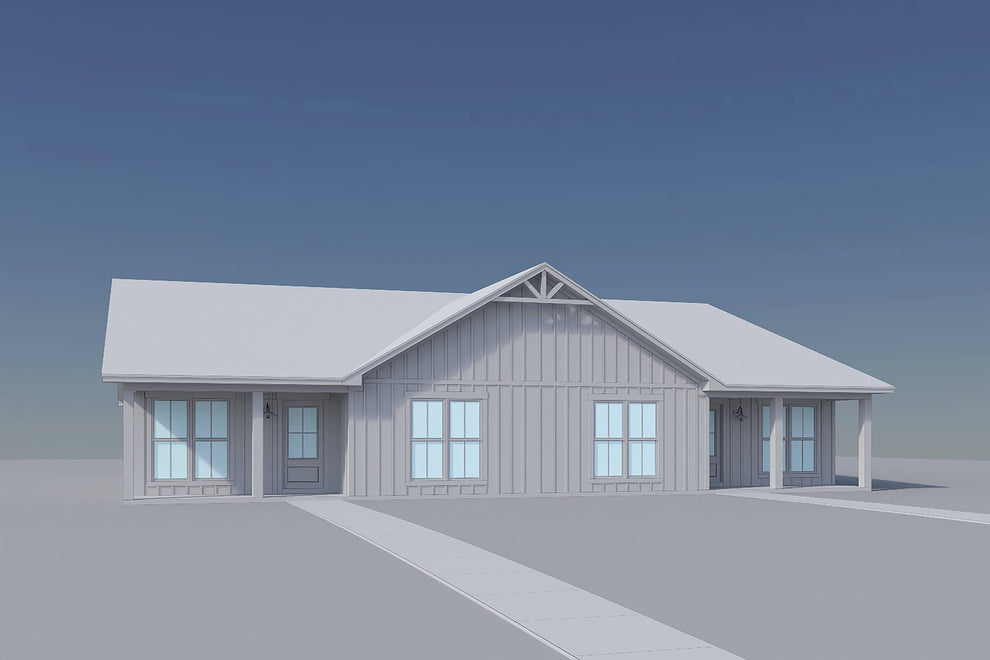 Ashton Hollow Duplex Plan House Plan Zone 