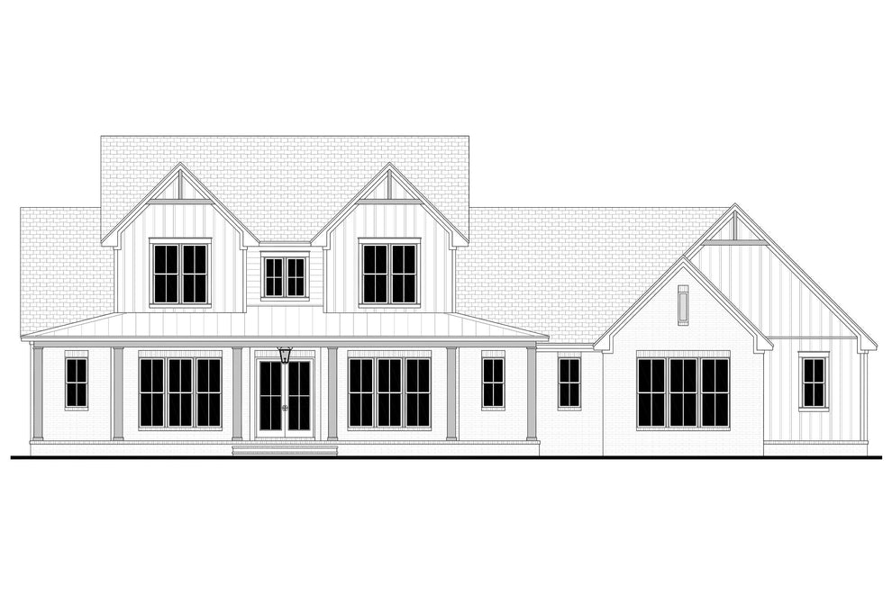Flat Branch House Plan House Plan Zone 