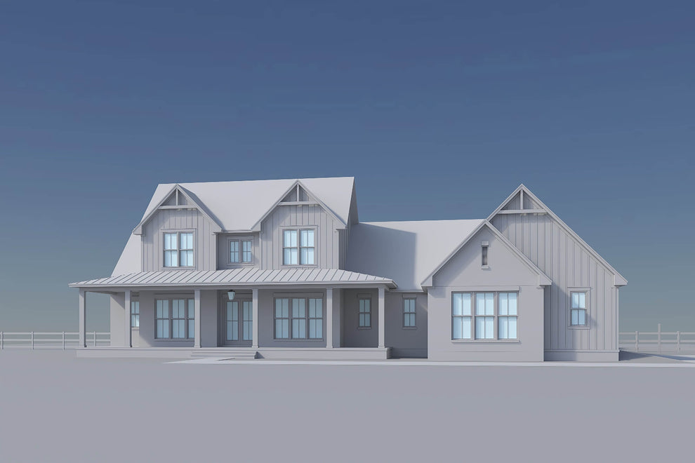 Flat Branch House Plan House Plan Zone 