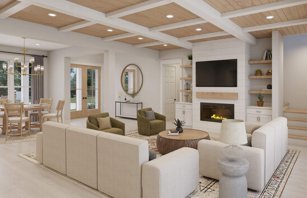 Flat Branch House Plan House Plan Zone 