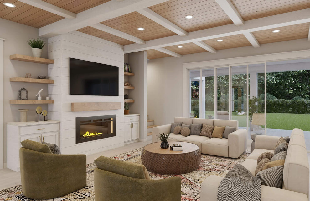 Flat Branch House Plan House Plan Zone 