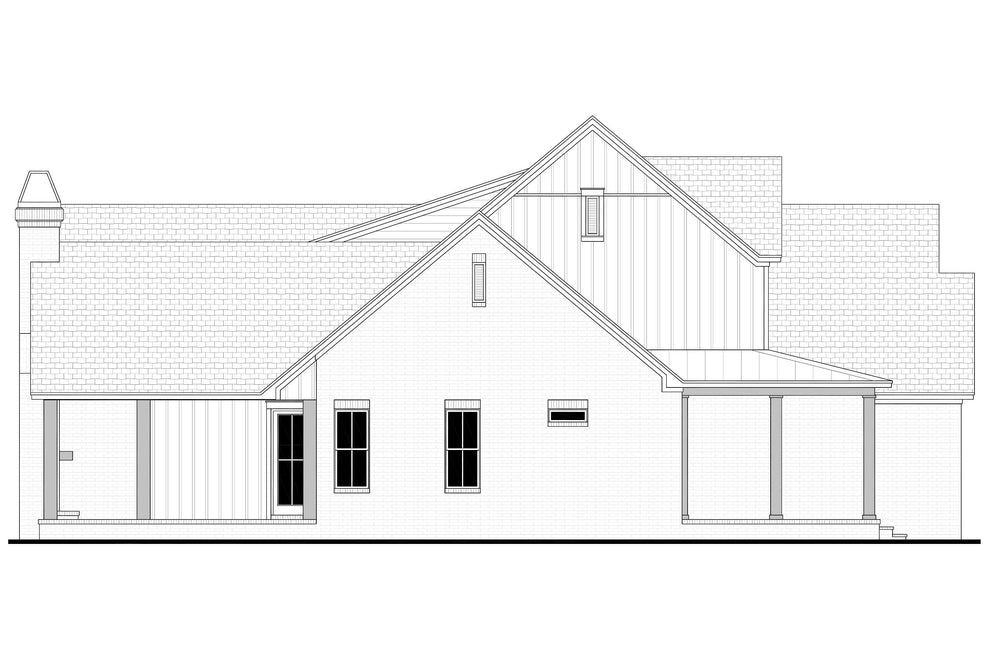 Flat Branch House Plan House Plan Zone 