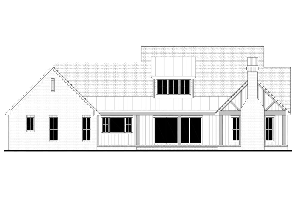 Flat Branch House Plan House Plan Zone 