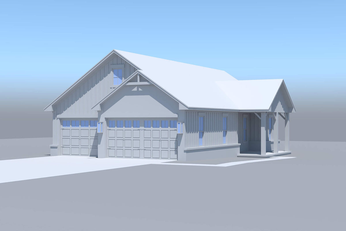 Hampton Carriage House House Plan Zone 
