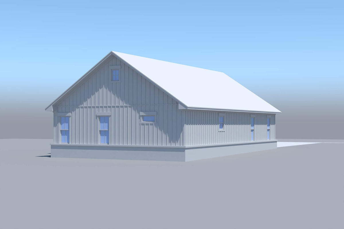 Hampton Carriage House House Plan Zone 