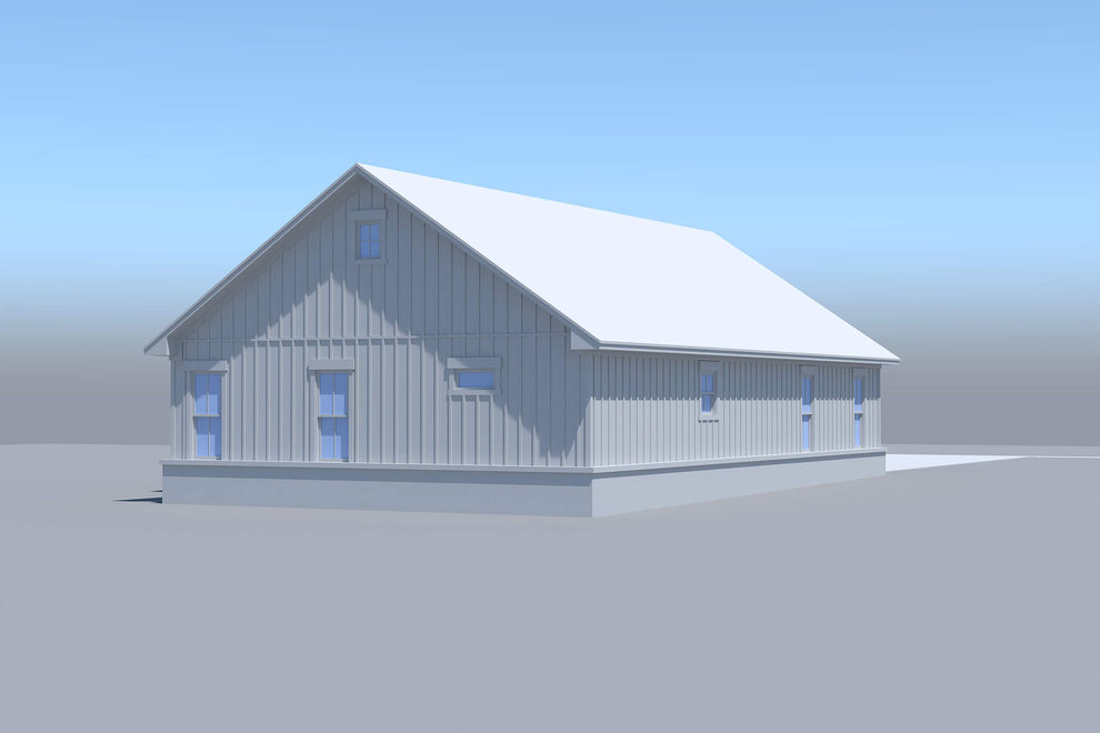 Hampton Carriage House House Plan Zone 