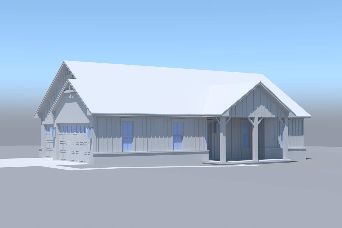 Hampton Carriage House House Plan Zone 