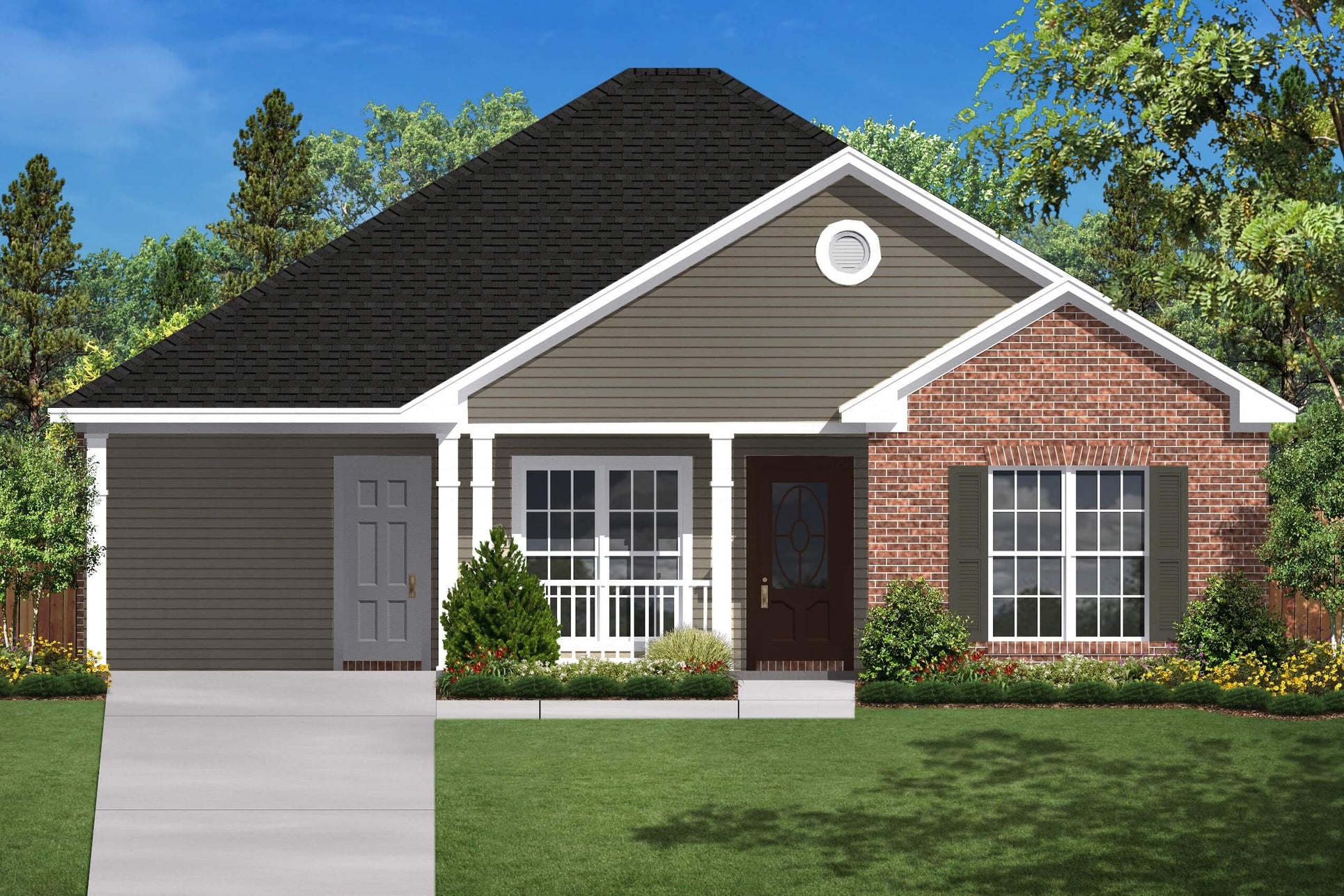 Brookstone House Plan House Plan Zone 