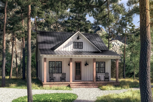 Knoll Top House Plan House Plan Zone 